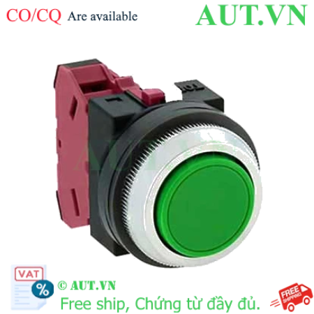 Ảnh của Nút nhấn nhả không đèn IDEC ABN101G D30 1NC (Xanh)
