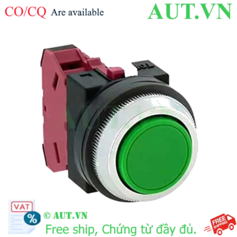 Ảnh của Nút nhấn nhả không đèn IDEC ABN101G D30 1NC (Xanh)