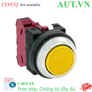 Ảnh của Nút nhấn nhả không đèn IDEC ABN101Y D30 1NC (Vàng)