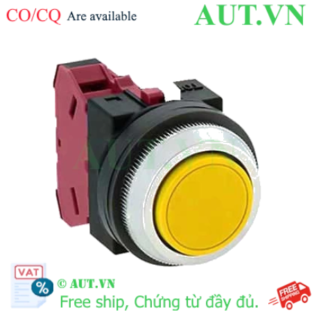 Ảnh của Nút nhấn nhả không đèn IDEC ABN101Y D30 1NC (Vàng)