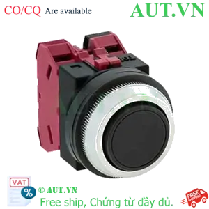 Ảnh của Nút nhấn nhả không đèn IDEC ABN102B D30 2NC (Đen)