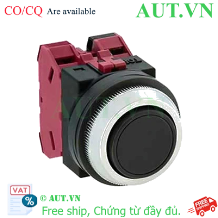 Ảnh của Nút nhấn nhả không đèn IDEC ABN102B D30 2NC (Đen)