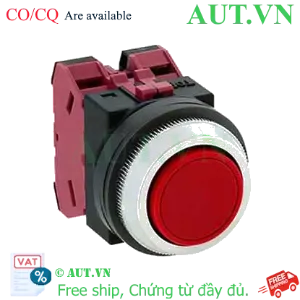 Ảnh của Nút nhấn nhả không đèn IDEC ABN102R D30 2NC (Đỏ)