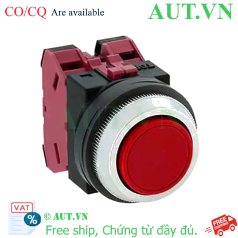 Ảnh của Nút nhấn nhả không đèn IDEC ABN102R D30 2NC (Đỏ)