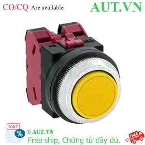 Ảnh của Nút nhấn nhả không đèn IDEC ABN102Y D30 2NC (Vàng)
