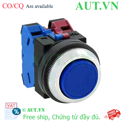 Ảnh của Nút nhấn nhả không đèn IDEC ABN111S D30 1NO+1NC (Xanh)