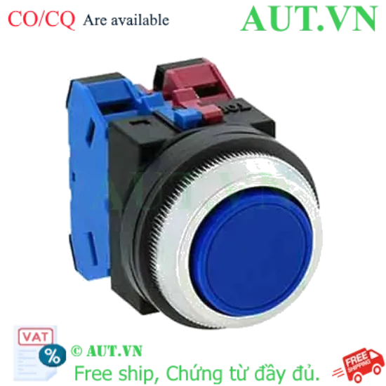Ảnh của Nút nhấn nhả không đèn IDEC ABN111S D30 1NO+1NC (Xanh)