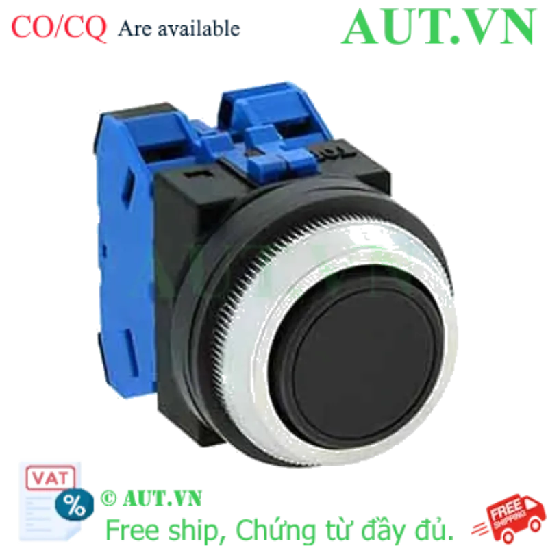 Ảnh của Nút nhấn nhả không đèn IDEC ABN120B D30 2NO (Đen)