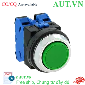 Ảnh của Nút nhấn nhả không đèn IDEC ABN120G D30 2NO (Xanh)