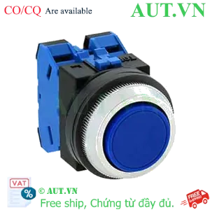 Ảnh của Nút nhấn nhả không đèn IDEC ABN120S D30 2NO (Xanh)
