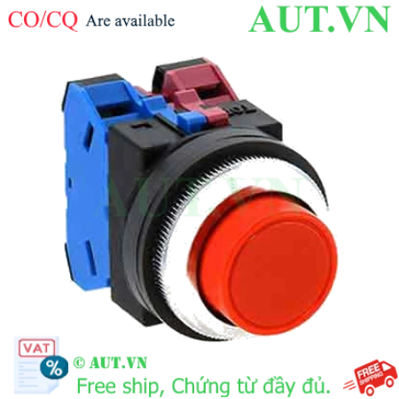 Ảnh của Nút nhấn nhả không đèn IDEC ABN210R D30 1NO (Đỏ)