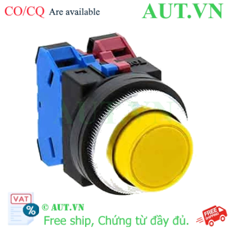 Ảnh của Nút nhấn nhả không đèn IDEC ABN210Y D30 1NO (Vàng)