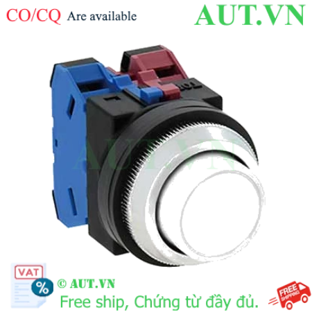 Ảnh của Nút nhấn nhả không đèn IDEC ABN211W D30 1NO+1NC (Trắng)