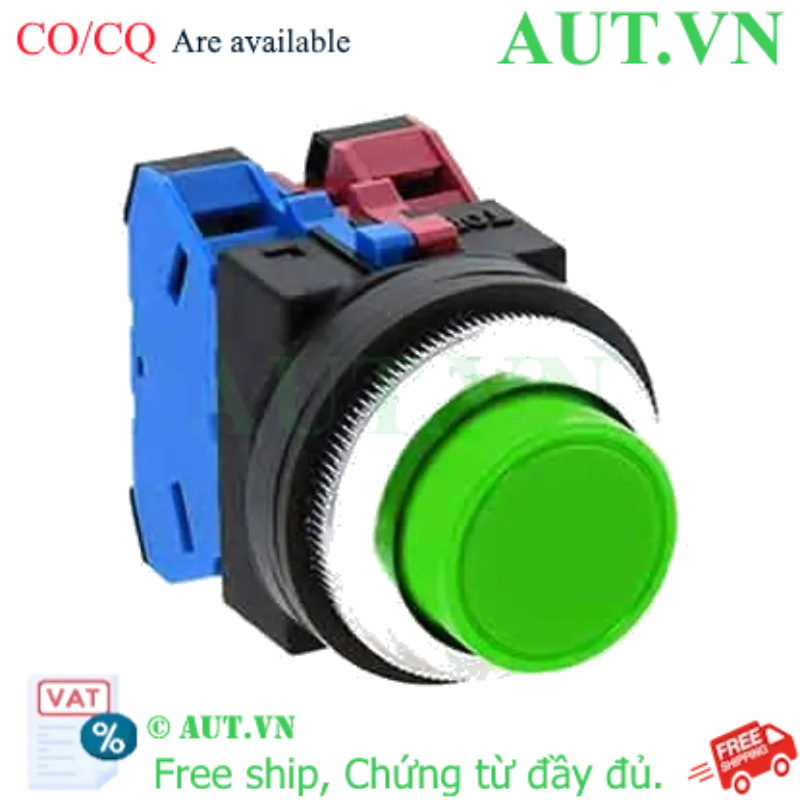 Ảnh của Nút nhấn nhả không đèn IDEC ABN220G D30 2NO (Xanh)