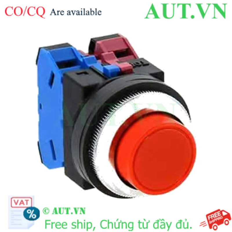 Ảnh của Nút nhấn nhả không đèn IDEC ABN220R D30 2NO (Đỏ)