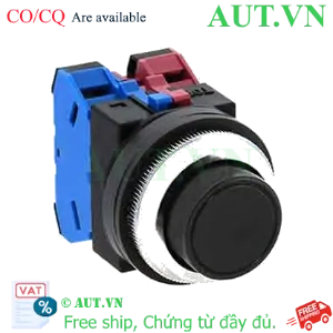 Ảnh của Nút nhấn nhả không đèn IDEC ABN222B D30 2NO+2NC (Đen)