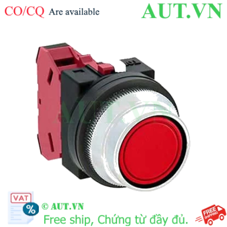 Ảnh của Nút nhấn nhả không đèn IDEC ABN2F01R D30 1NC (Đỏ)
