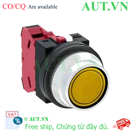 Ảnh của Nút nhấn nhả không đèn IDEC ABN2F01Y D30 1NC (Vàng)