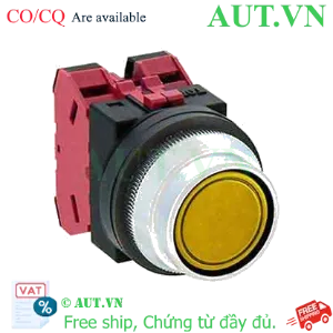 Ảnh của Nút nhấn nhả không đèn IDEC ABN2F02Y D30 2NC (Vàng)