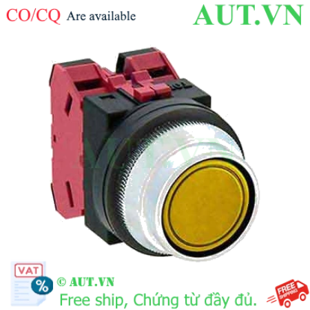 Ảnh của Nút nhấn nhả không đèn IDEC ABN2F02Y D30 2NC (Vàng)