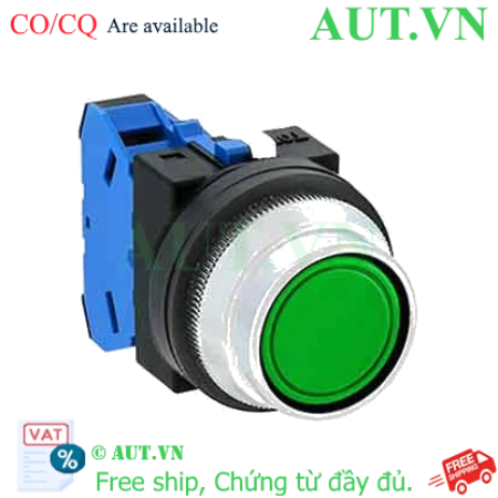 Ảnh của Nút nhấn nhả không đèn IDEC ABN2F10G D30 1NO (Xanh)