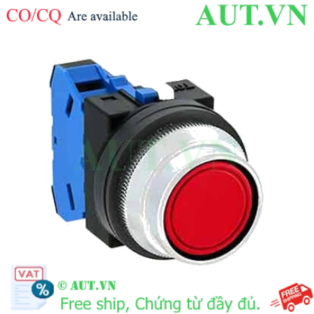 Ảnh của Nút nhấn nhả không đèn IDEC ABN2F10R D30 1NO (Đỏ)