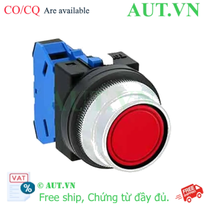 Ảnh của Nút nhấn nhả không đèn IDEC ABN2F10R D30 1NO (Đỏ)
