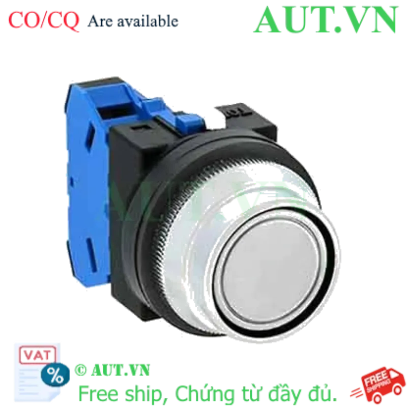 Ảnh của Nút nhấn nhả không đèn IDEC ABN2F10W D30 1NO (Trắng)