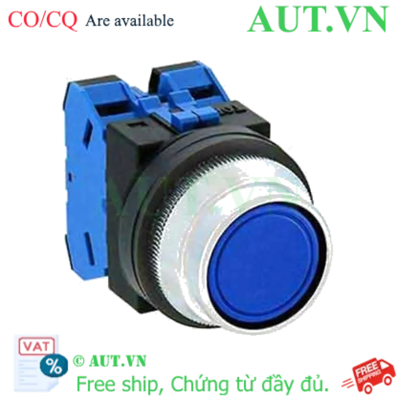 Ảnh của Nút nhấn nhả không đèn IDEC ABN2F20B D30 2NO (Đen)