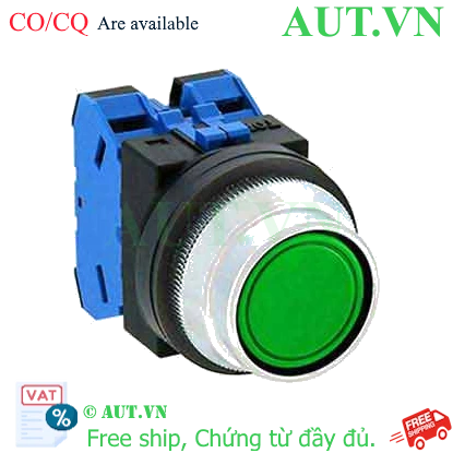 Ảnh của Nút nhấn nhả không đèn IDEC ABN2F20G D30 2NO (Xanh)