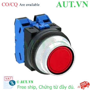 Ảnh của Nút nhấn nhả không đèn IDEC ABN2F20R D30 2NO (Đỏ)