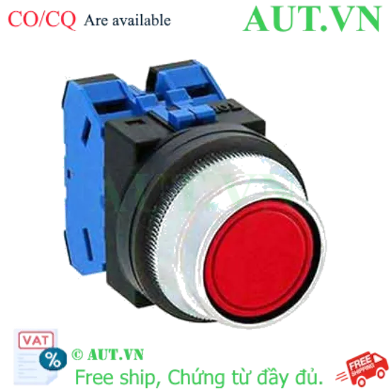Ảnh của Nút nhấn nhả không đèn IDEC ABN2F20R D30 2NO (Đỏ)
