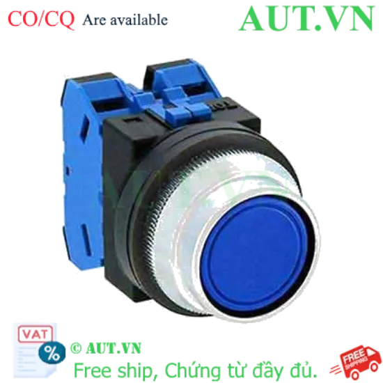Ảnh của Nút nhấn nhả không đèn IDEC ABN2F20S D30 2NO (Xanh)