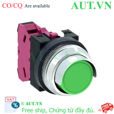 Ảnh của Nút nhấn nhả không đèn IDEC ABN2G01G D30 1NC (Xanh)
