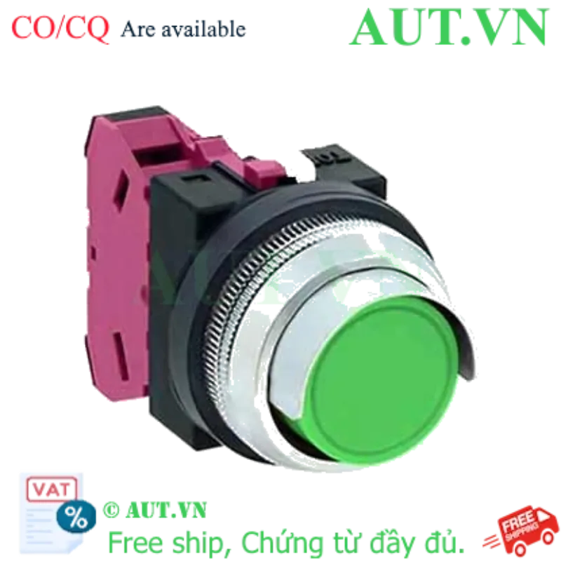 Ảnh của Nút nhấn nhả không đèn IDEC ABN2G01G D30 1NC (Xanh)