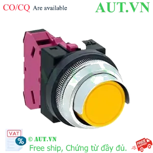 Ảnh của Nút nhấn nhả không đèn IDEC ABN2G01Y D30 1NC (Vàng)