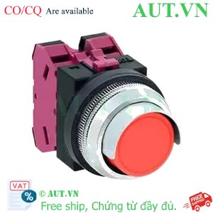 Ảnh của Nút nhấn nhả không đèn IDEC ABN2G02R D30 2NC (Đỏ)