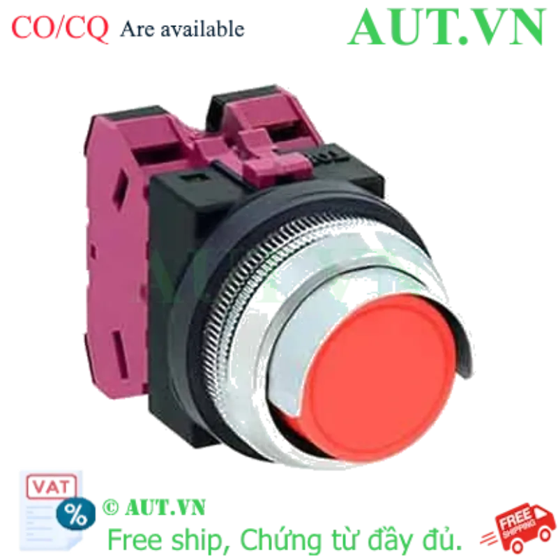 Ảnh của Nút nhấn nhả không đèn IDEC ABN2G02R D30 2NC (Đỏ)