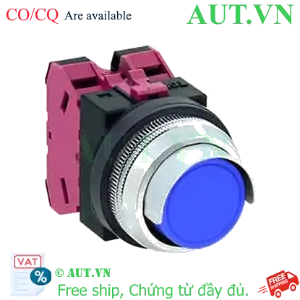 Ảnh của Nút nhấn nhả không đèn IDEC ABN2G02S D30 2NC (Xanh)