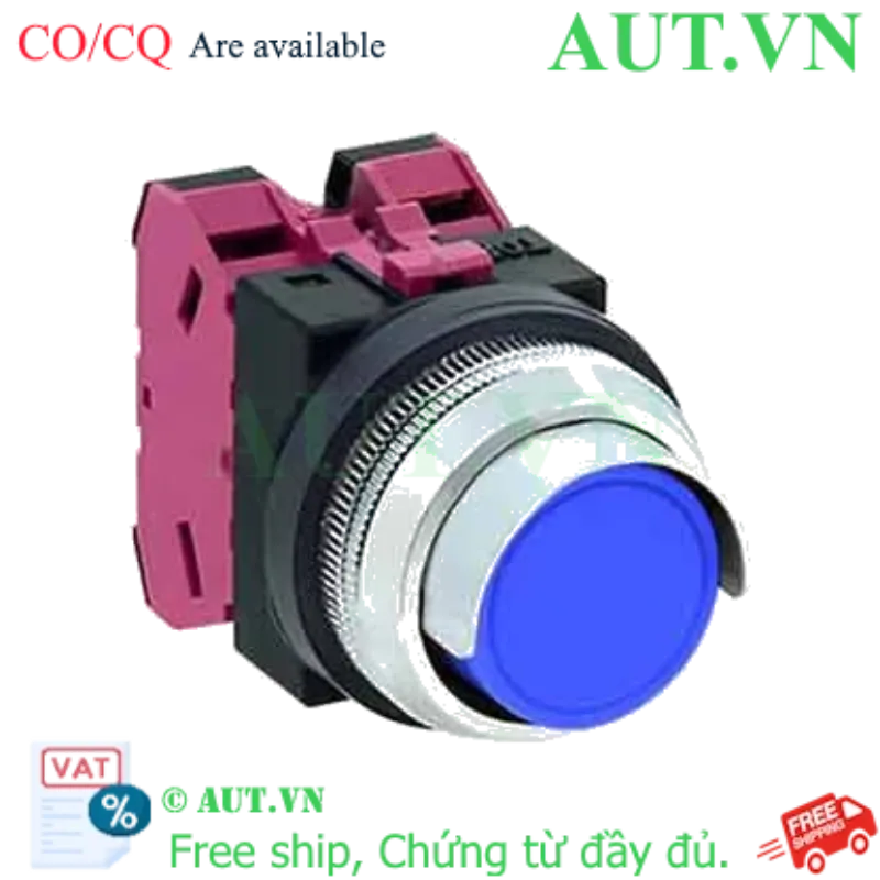 Ảnh của Nút nhấn nhả không đèn IDEC ABN2G02S D30 2NC (Xanh)