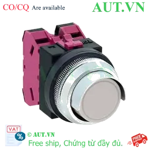 Ảnh của Nút nhấn nhả không đèn IDEC ABN2G02W D30 2NC (Trắng)