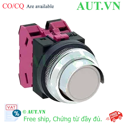 Ảnh của Nút nhấn nhả không đèn IDEC ABN2G02W D30 2NC (Trắng)