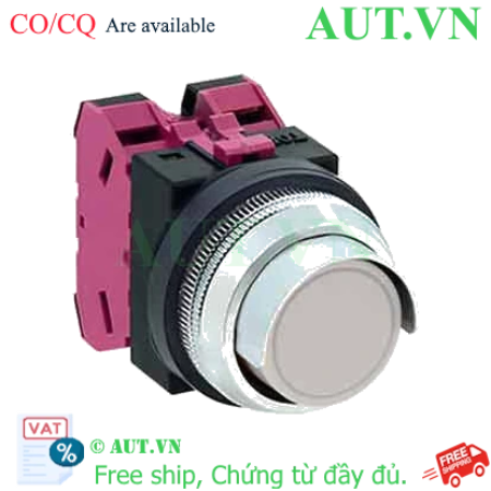 Ảnh của Nút nhấn nhả không đèn IDEC ABN2G02W D30 2NC (Trắng)