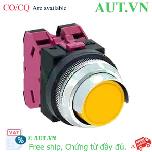 Ảnh của Nút nhấn nhả không đèn IDEC ABN2G02Y D30 2NC (Vàng)