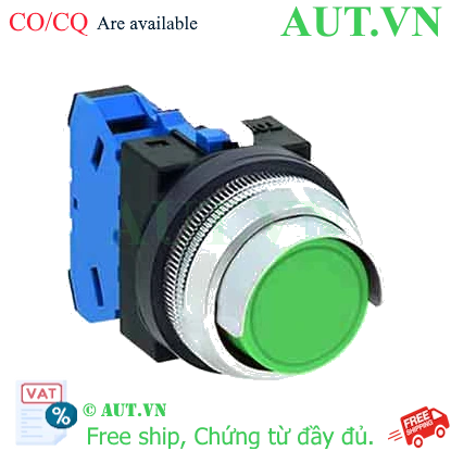 Ảnh của Nút nhấn nhả không đèn IDEC ABN2G10G D30 1NO (Xanh)
