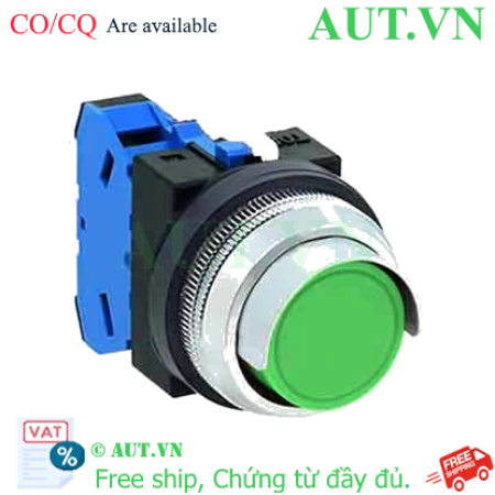 Ảnh của Nút nhấn nhả không đèn IDEC ABN2G10G D30 1NO (Xanh)