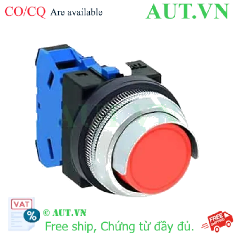 Ảnh của Nút nhấn nhả không đèn IDEC ABN2G10R D30 1NO (Đỏ)