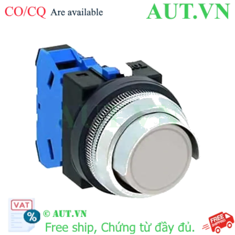 Ảnh của Nút nhấn nhả không đèn IDEC ABN2G10W D30 1NO (Trắng)
