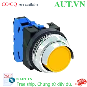 Ảnh của Nút nhấn nhả không đèn IDEC ABN2G10Y D30 1NO (Vàng)