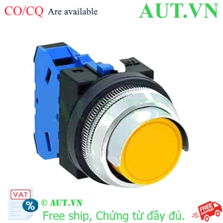 Ảnh của Nút nhấn nhả không đèn IDEC ABN2G10Y D30 1NO (Vàng)